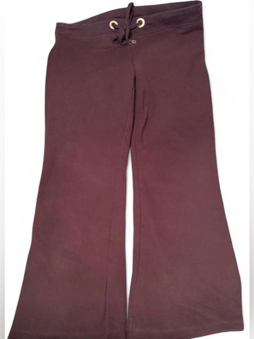 Tory Burch black cotton & polyester sweatpants size M